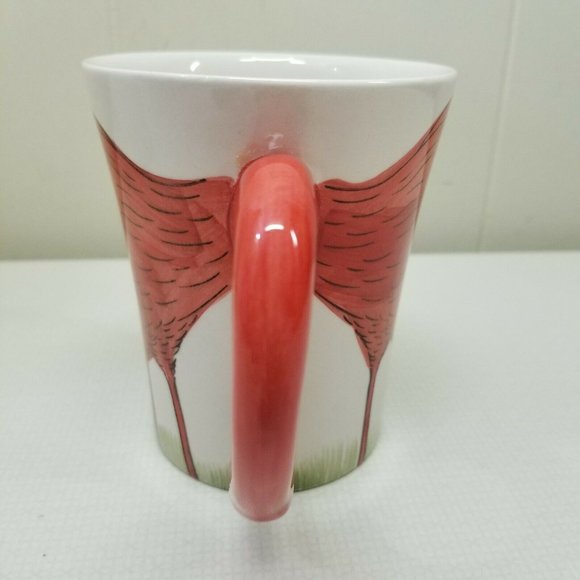 Pier 1 Flamingo Mug Cup 16 oz Oversized 3D Figural - Picture 4 of 6